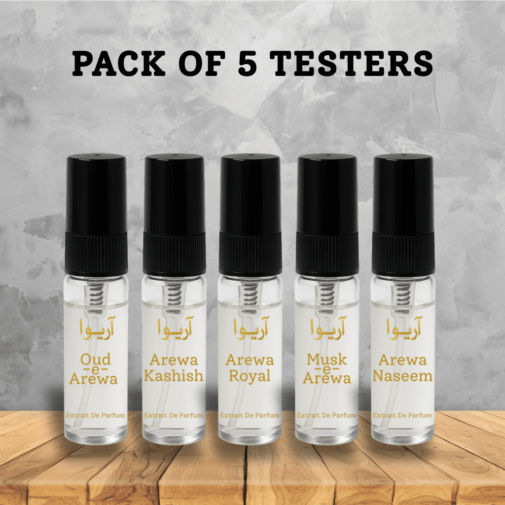 PACK OF 5 TESTERS