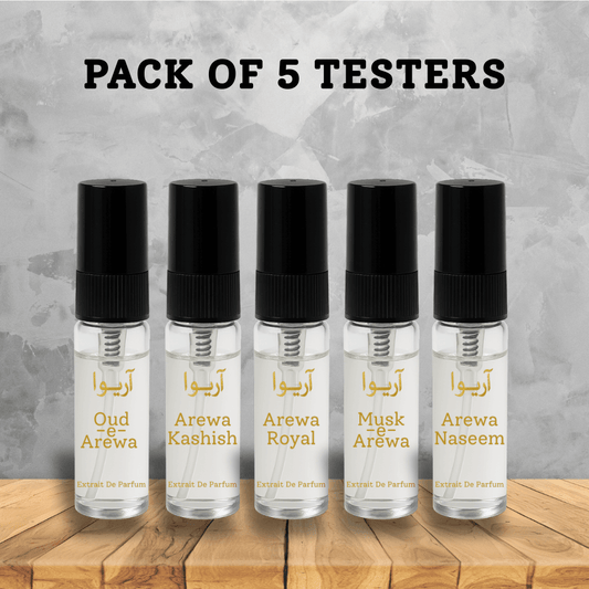 PACK OF 5 TESTERS